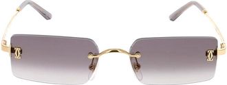 Cartier Zonnebril - unisex - Zonnebrillen - Geel - ONE Size - Accessoires