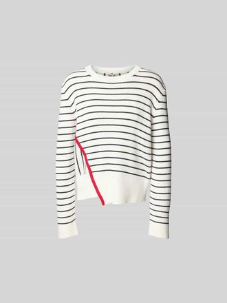 Baum Und Pferdgarten Pullover in Strick-Optik in Weiss, Gr&ouml;&szlig;e S