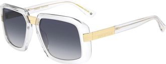 Dsquared2 D2 0178/S Zonnebril - Heren - Zonnebrillen - Grijs - 57 MM - Accessoires
