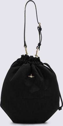 Vivienne Westwood Black Viscose Satchel