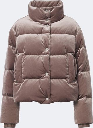 Bogner Oliva velvet down jacket
