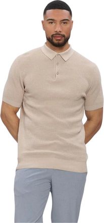 Saint Steve Saint Steve, Heren, Tops, Beige, Maat: XL Katoen