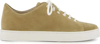 Manolo Blahnik Semanado suede sneakers - men - Calf Suede/Calf Leather/Rubber - 11 - Neutrals