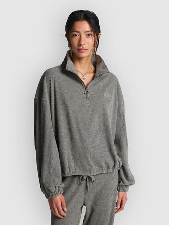 Billabong Coffee Time Fleece Pullover grau
