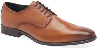 Nordstrom Ford Plain Toe Derby in Tan Chestnut at Nordstrom Rack, Size 10.5