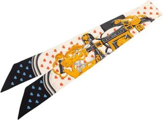 Herm&egrave;s Pre-owned Brides De Gala Love Twilly Scarf - Dames - Vintage Accessoires - Veelkleurig - ONE Size - Vintage