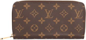 Louis Vuitton Monogram Brown Monogram Long Wallet (Bi-Fold) (Pre-Owned)