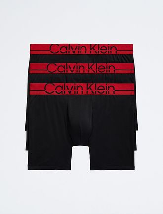 Calvin Klein Mens Calvin Klein Pro Fit 3-Pack Micro Boxer Brief - Black - XL