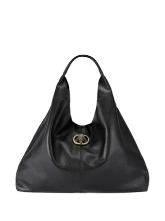 Kurt Geiger logo-plaque shoulder bag - women - Calf Leather - OS - Black