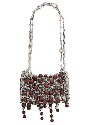 Paco Rabanne 1969 Nano Bead Metal Disc Shoulder bag - Silver - One Size