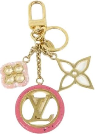 Louis Vuitton Pre-owned Accessories, female, Multicolor, Size: ONE SIZE Pre-owned Canvas Key-holder