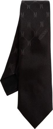 Moschino Heren, Accessoires, Zwart, Maat: ONE Size Zijde