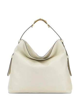 Gucci large Beatrix leather tote bag - Neutrals