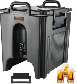 OEM Hei&szlig;- Und Kaltgetr&auml;nkespender Getr&auml;nkespender 37,6 L, Ldpe Hei&szlig;- Und Kaltwasserbrunnen Gro&szlig;er Getr&auml;nkespender Mit Zapfen F&uuml;r Kaffee, Kalte Milch, Wass