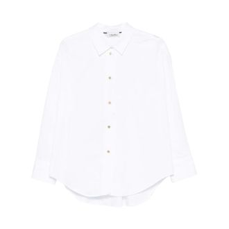 Max Mara Cotton Oxford shirt - female - Max Mara - Shirts - White - XS - Blouses & Shirts