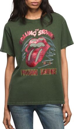 Lucky Brand Rolling Stones Voo Doo Boyfriend T-Shirt in Sycamore at Nordstrom, Size X-Large