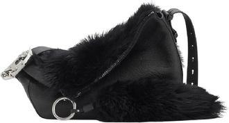 Burberry Knight Leather Shoulder Bag