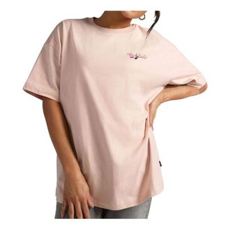 Converse (WMNS) Converse Chuck Taylor High Summer Art OS Tee Pink Sage 10025186-A02