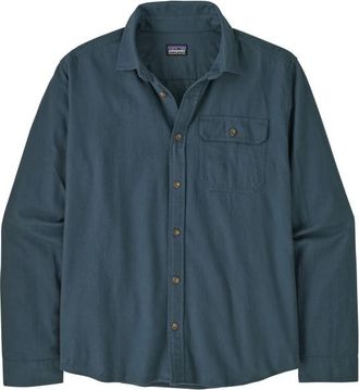 Patagonia L/S LW Fjord Flannel Shirt Hemd f&uuml;r Herren | blau