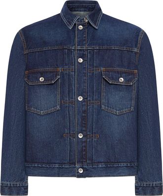 sacai COTTON DENIM JACKET - Sacai - Man