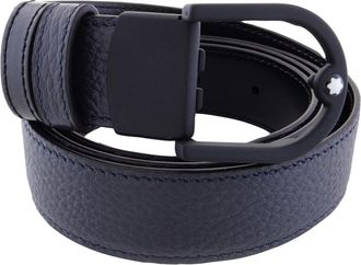 Montblanc Horseshoe 30mm Reversible Leather Belt