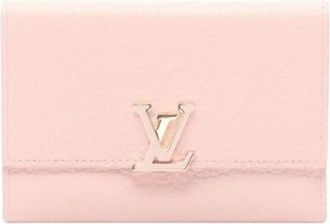 Louis Vuitton Pre-owned Wallet (tri-fold) - Dames - Vintage Accessoires - Roze - ONE Size - Leer - Vintage