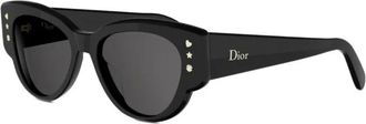 Dior Lucky Charms B1I Zonnebril - Dames - Zonnebrillen - Zwart - 53 MM - Accessoires