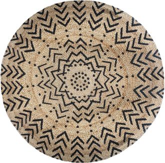 Atmosphera Atmosphera - Alfombra living De Yute D. 120 Cm Cr&eacute;ateur DInt&eacute;rieur