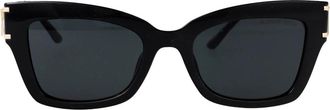 Michael Kors Stijlvolle zonnebril met model 0Mk 2237U - Dames - Zonnebrillen - Zwart - 52 MM - Accessoires