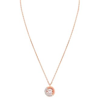 Swarovski Dextera Pendant Rose Gold Shiny Crystal