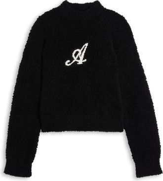 Axel Arigato Roots Trui - Dames - Sweatshirts - Zwart - XL - Wol - Hoodies & sweatvesten