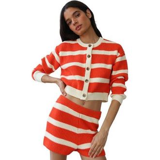 Callahan Womens Fiona Cardigan in Poppy at Nordstrom, Size X-Large