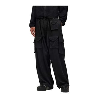 adidas Refined Wool Cargo Trousers - male - Adidas - Trousers & Shorts - Black - L - Sport