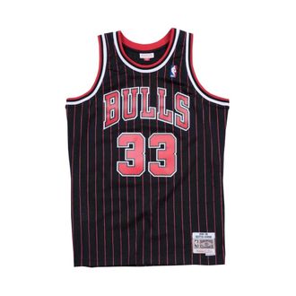 Mitchell & Ness Scottie Pippen 1995 Swingman Jersey - Tops - Hombre - Negro - 2XL