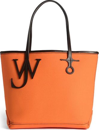 J.W.Anderson Small Anchor Tote in Orange/Brown at Nordstrom
