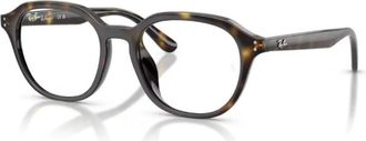 Ray-Ban Rx 7259D Vierkant Montuur - unisex - Brillen - Bruin - 52 MM - Accessoires