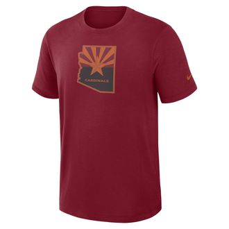 Nike Arizona Cardinals Rivalries Collection Slub Nike Mens Dri-FIT NFL T-Shirt in Red | 03496ED9C-UD8