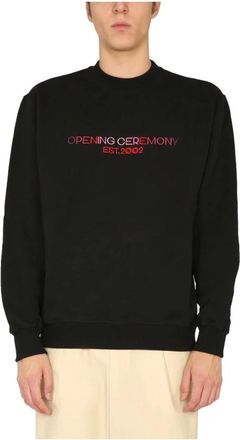 Opening Ceremony Hombre, Sudaderas, Negro, Talla: S