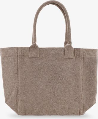Isabel Marant Womens Shoulder Bag Yenky Cotton Beige