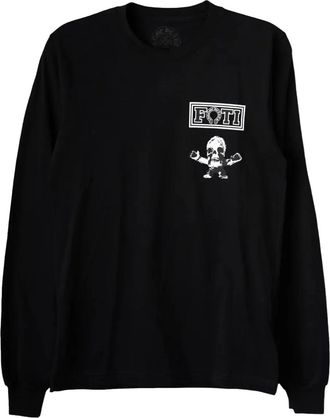 Chrome Hearts Foti Multi Teeter Harris sweater met logo - Zwart
