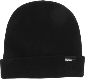 Dsquared2 Black Solid Beanie Cap