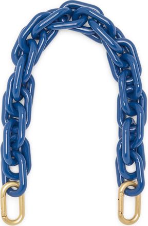 Clare Vivier Resin Chain Link Shortie Strap in French Blue at Nordstrom