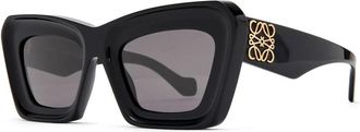 Loewe Anagram Zonnebril - Dames - Zonnebrillen - Zwart - ONE Size - Accessoires