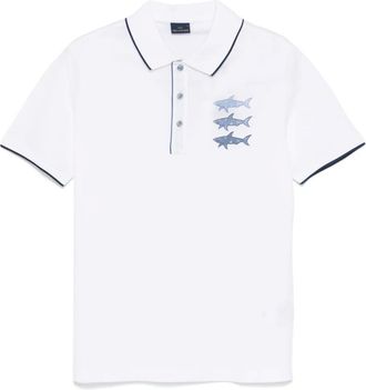 Paul & Shark Polo con stampa - Bianco
