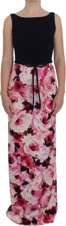 Dolce & Gabbana Floralprint Maxi Jurk Noc10089