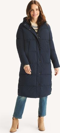 Nautica Womens Maxi Puffer Jacket