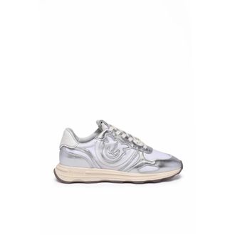 Pinko Sneakers, female, Multicolor, Size: 10 US Sneaker Metallic