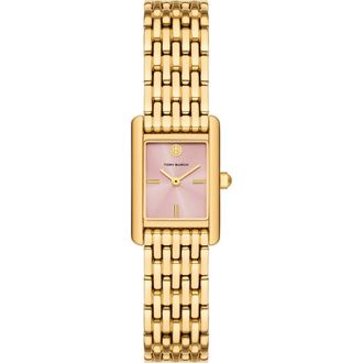 Tory Burch The Small Eleanor Bracelet Watch, 19mm x 28mm in Gold at Nordstrom