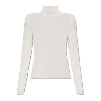 Lisa Yang Jersey de cuello alto de cachemira - Knitwear - Mujer - Beige - S