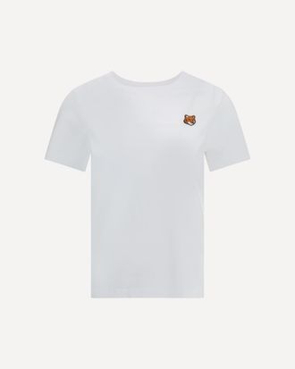 Maison Kitsun&eacute; T-shirt in cotone con logo Woman L